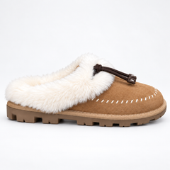 Sheepskin Wool Tassel Slippers.