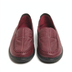 Women’s Gold-Accent Leather Comfort Loafers