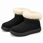 Plush-Lined Mid-Calf Snow Boots