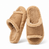 Cozy Faux Leather Winter Slippers