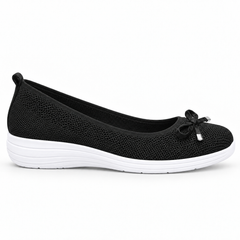 Breathable Knit Walking Flats