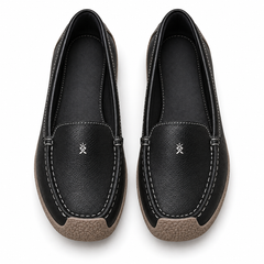 Cushioned Suede-Look Loafers