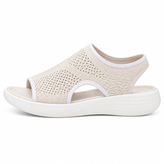 Breathable Knit Platform Sandals