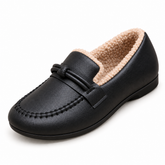 Sherpa-Lined Moccasin Loafers