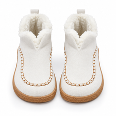 Women's Cozy Fleece-Lined Slip-On Ankle Boots
