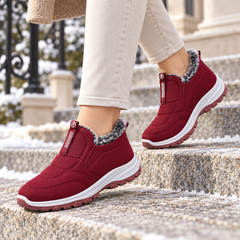 Waterproof Fur-Lined Ankle Boots