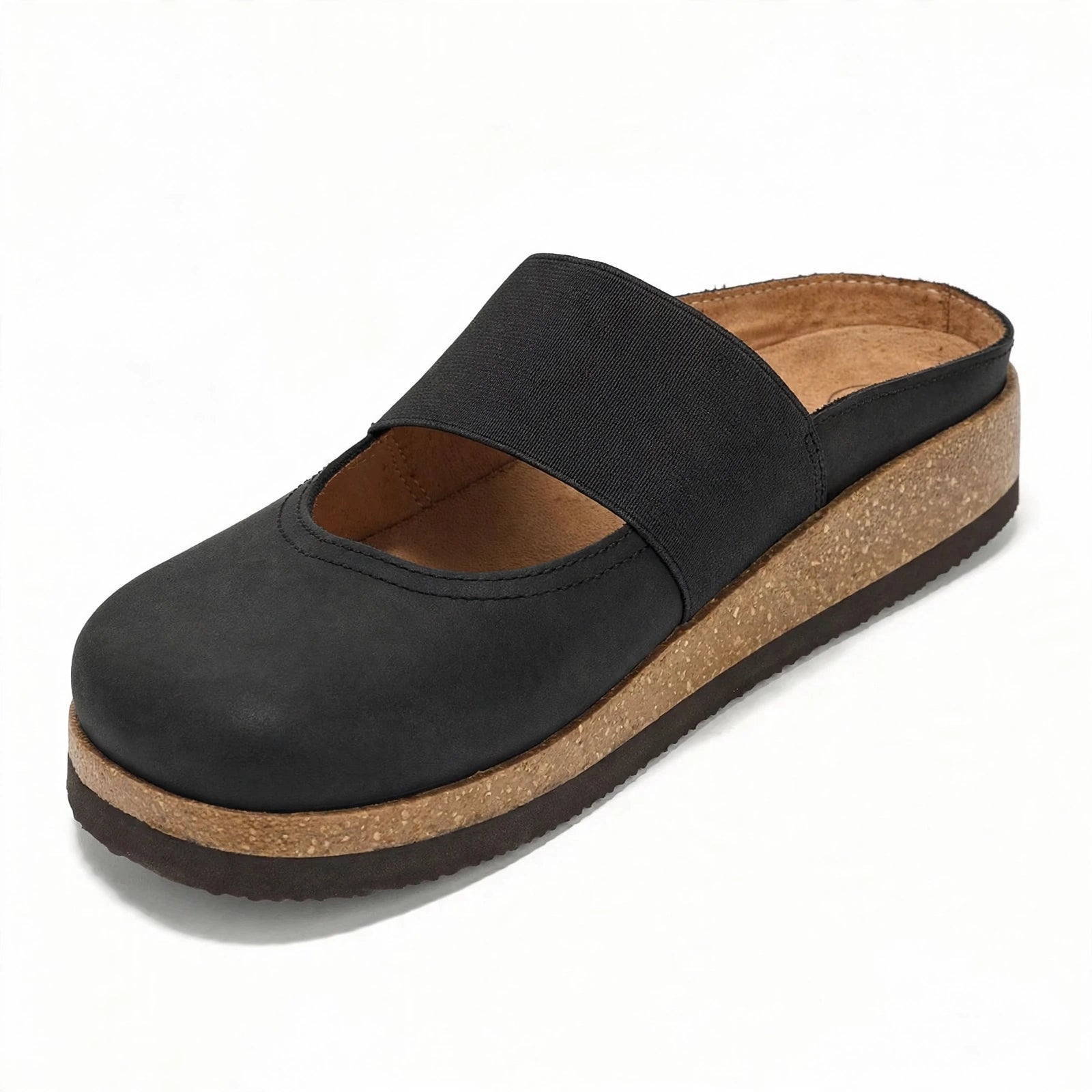 Plush Double-Band Slide Slippers