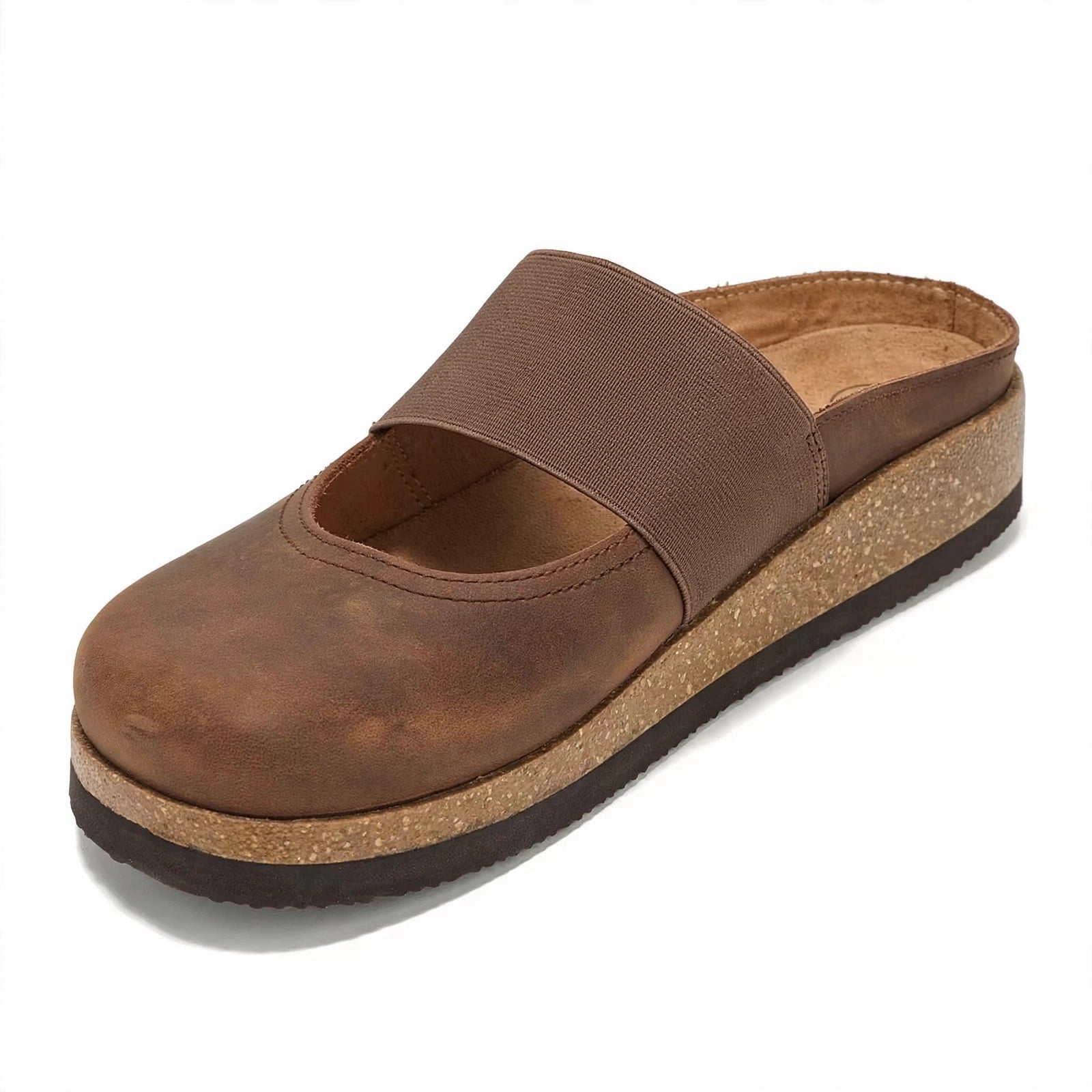 Plush Double-Band Slide Slippers