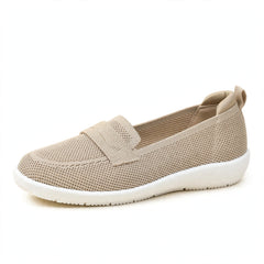 Camille Leather Moccasin Loafers