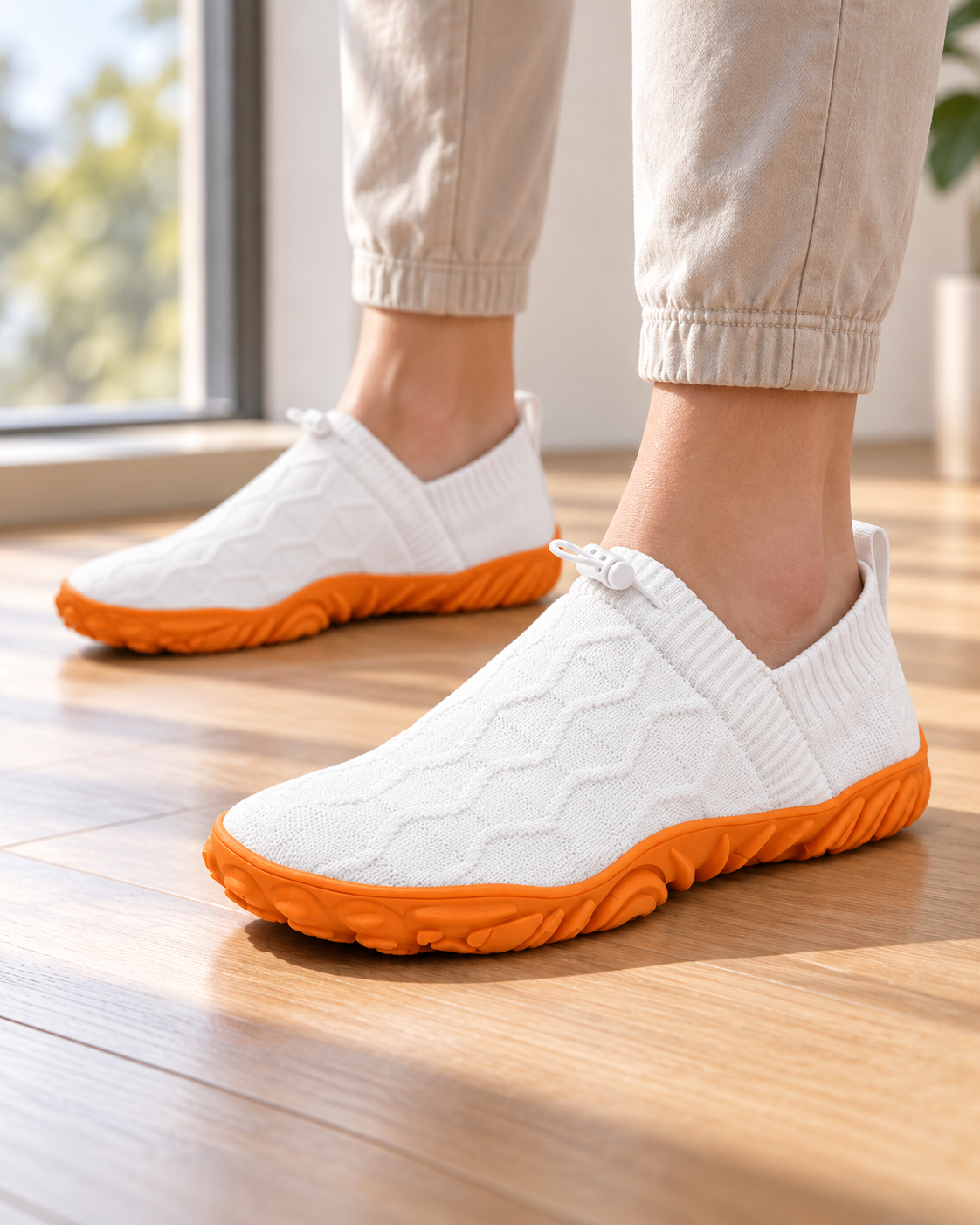 Wide-Toe Walking Shoes