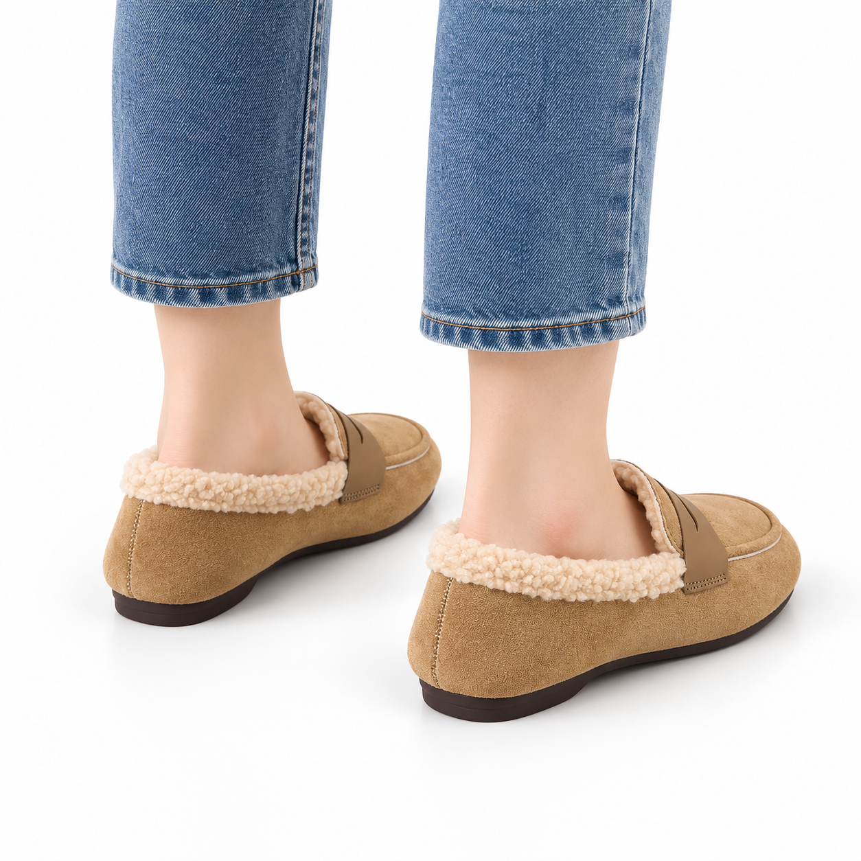 Women’s Plush-Lined Penny Loafers