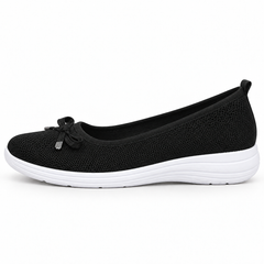 Breathable Knit Walking Flats