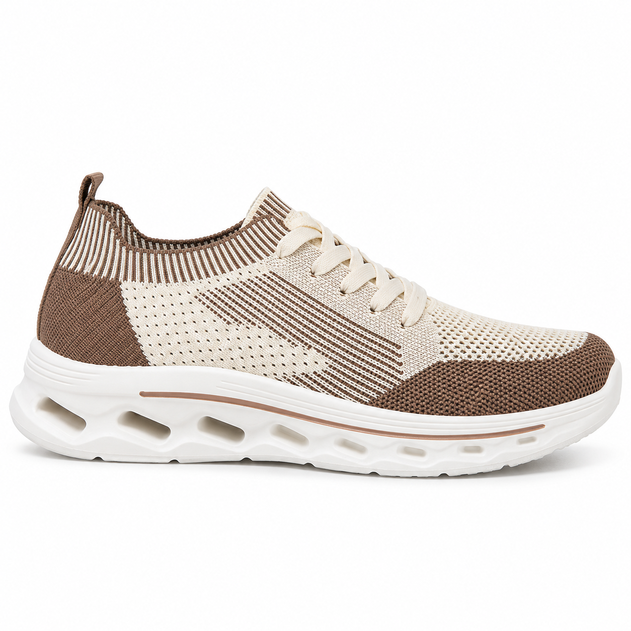 Women’s Vintage Contrast Stripe Casual Sneakers