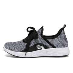 Women’s Retro Contrast-Stripe Low-Top Sneakers
