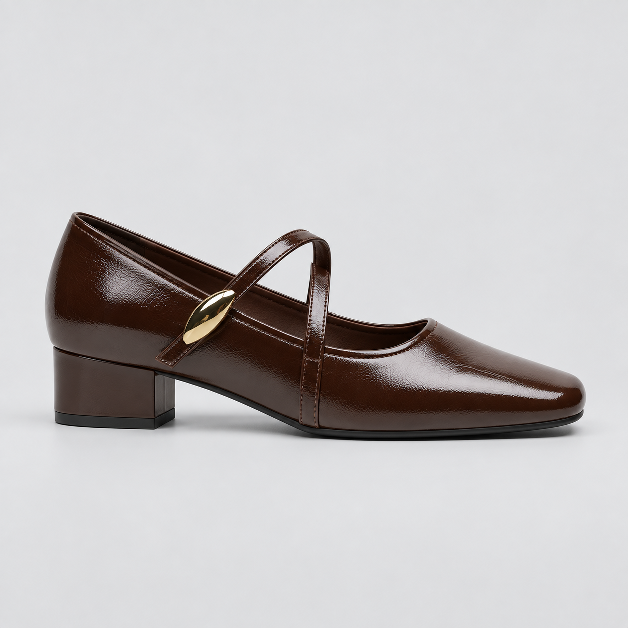 Elegant Square-Toe Mary Jane Shoes