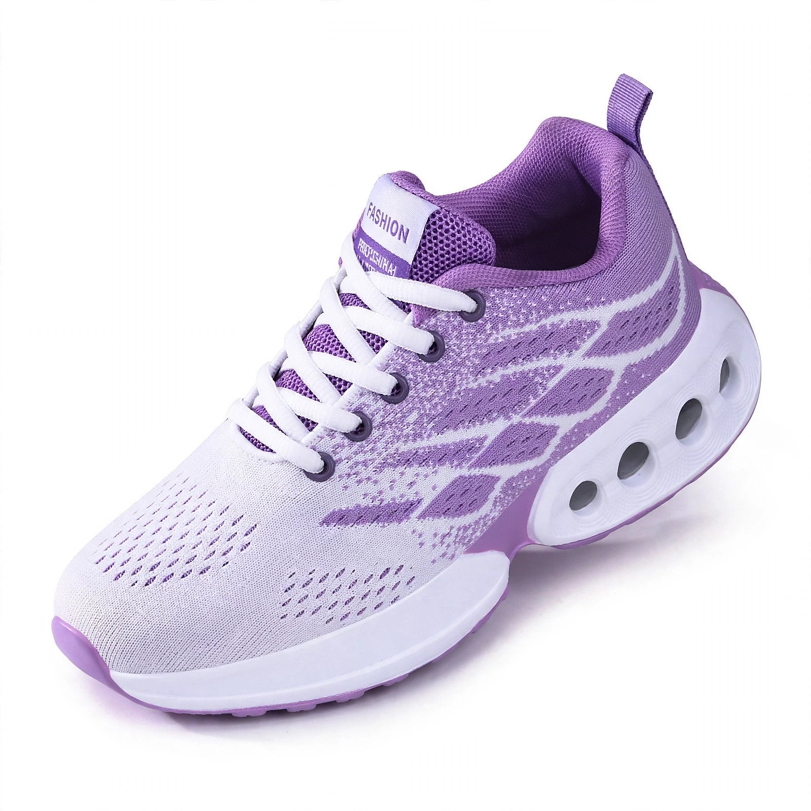 Aria Pastel Stripe Gum-Sole Sneakers
