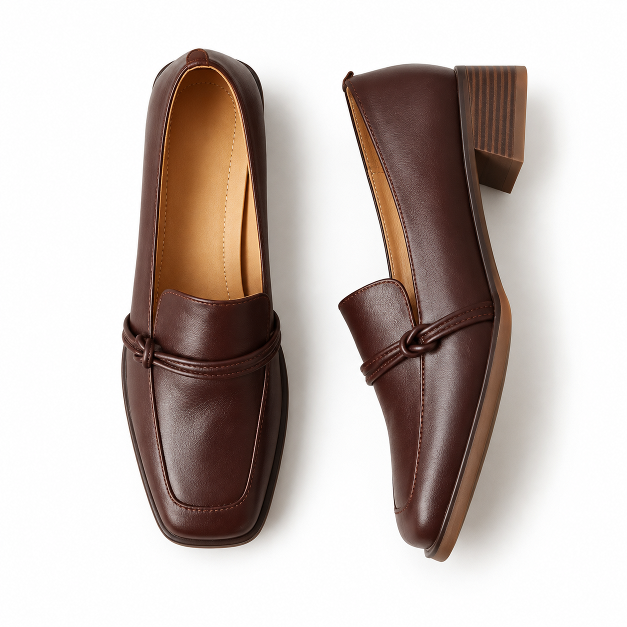 British-Style Soft-Sole Leather Loafers