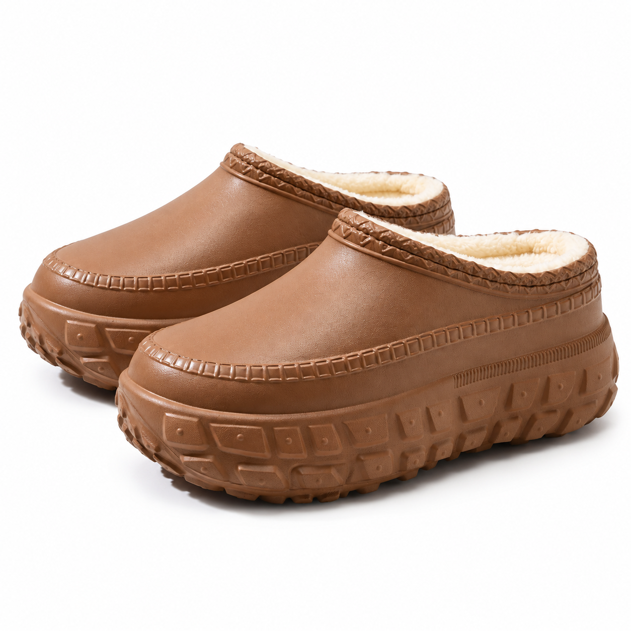 Warm Plush Non-Slip Winter Slippers