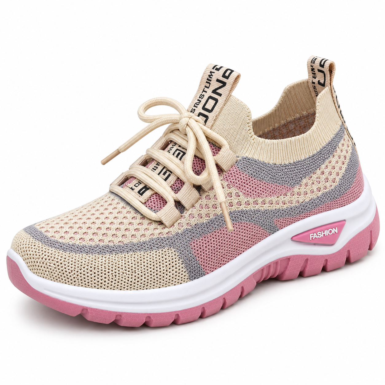 Women’s Retro Contrast Stripe Sneakers
