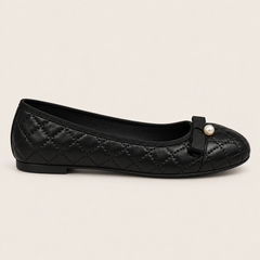 Soft-Sole Round-Toe Mary Jane Flats
