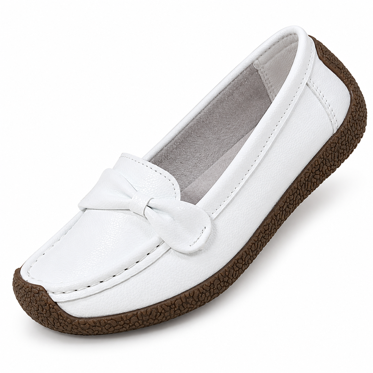 Women’s Orthopedic Leather Walking Loafers