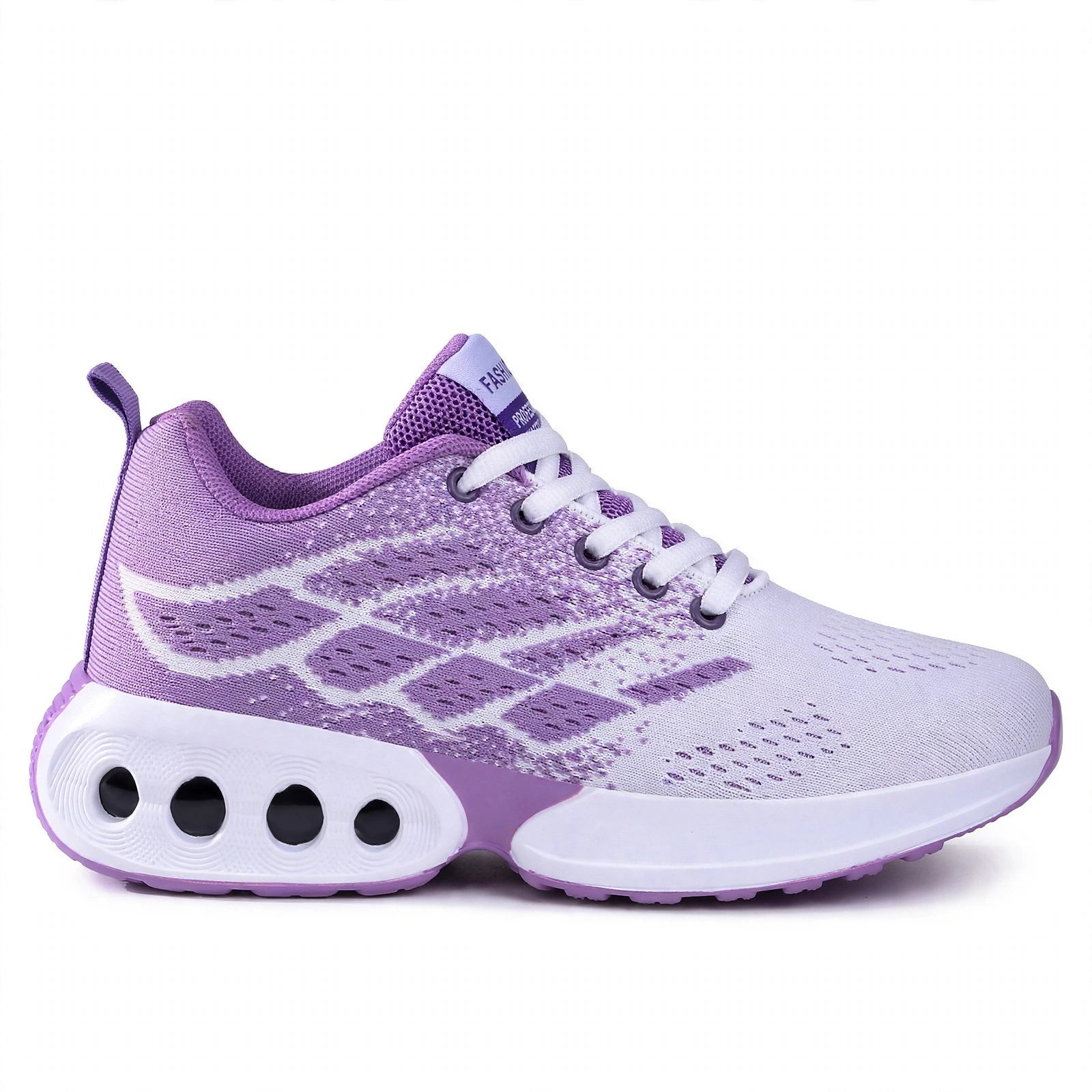 Aria Pastel Stripe Gum-Sole Sneakers