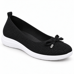 Breathable Knit Walking Flats