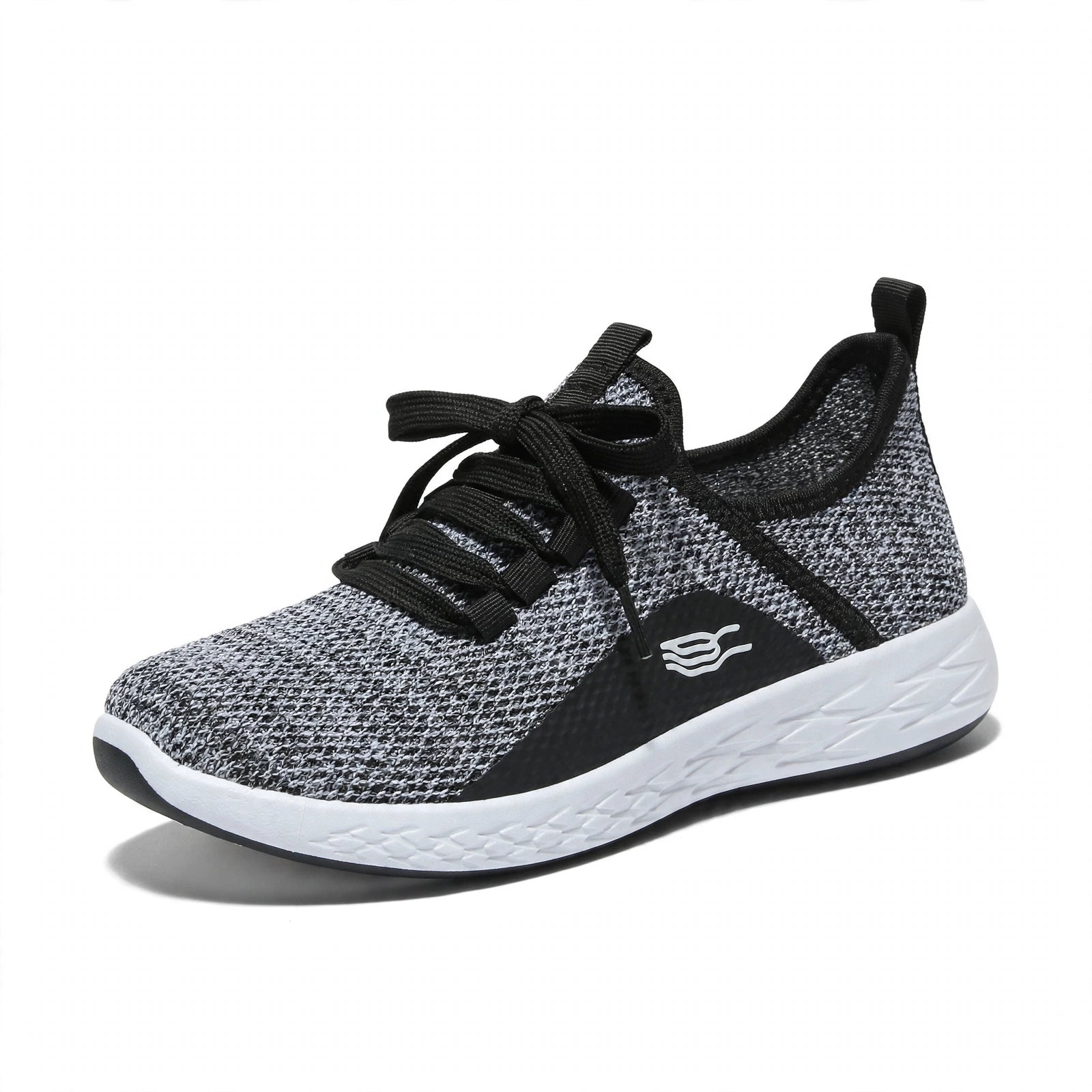 Women’s Retro Contrast-Stripe Low-Top Sneakers