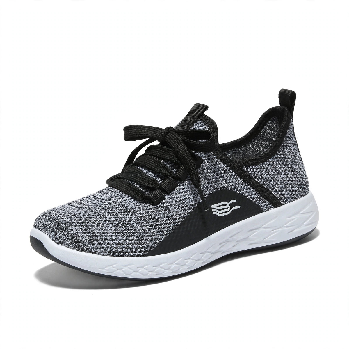 Women’s Retro Contrast-Stripe Low-Top Sneakers