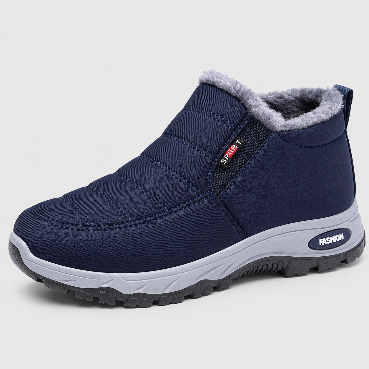 Fleece-Lined Winter Boots