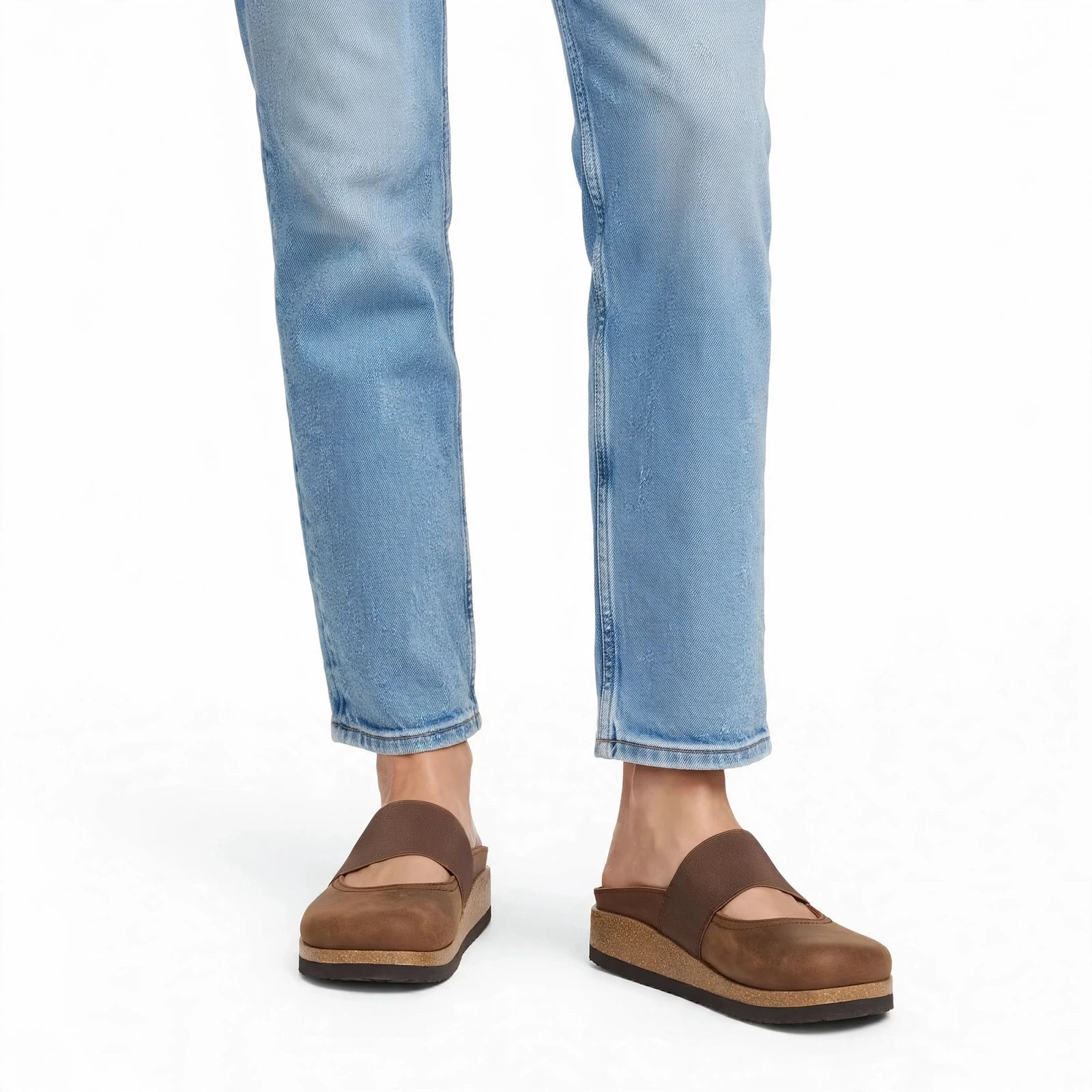 Plush Double-Band Slide Slippers