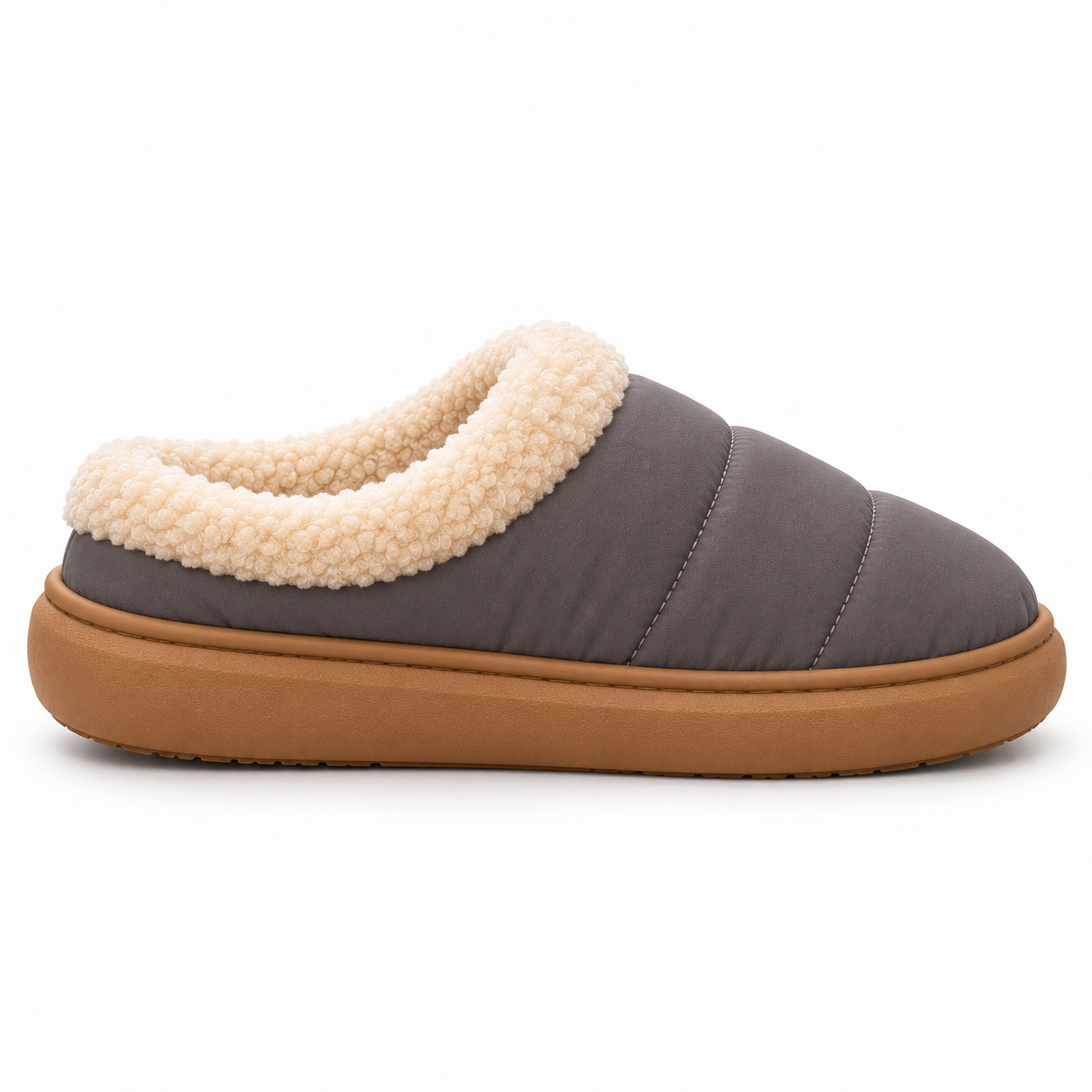 Warm Puffer Slip-On Shoes