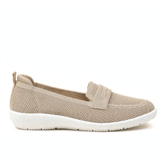 Camille Leather Moccasin Loafers