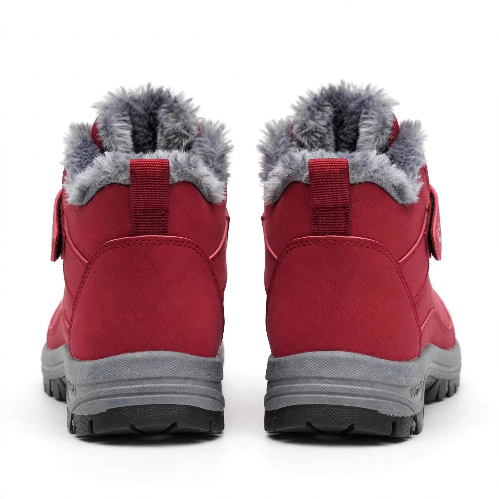 Cozy Fleece-Lined Buckle Ankle Boots