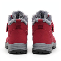 Cozy Fleece-Lined Buckle Ankle Boots