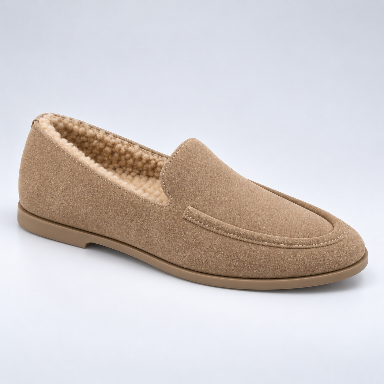 Velvet Warm Flat-Soled Shoes