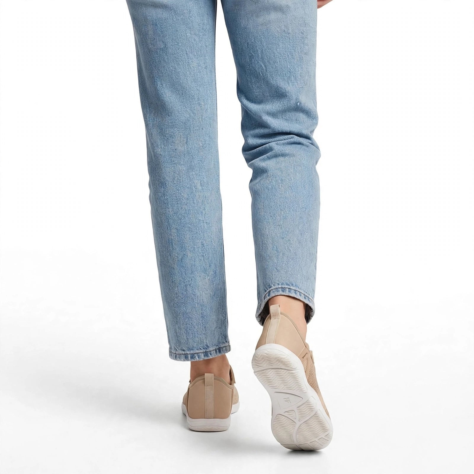 Sienna Retro Stripe Gum-Sole Sneakers