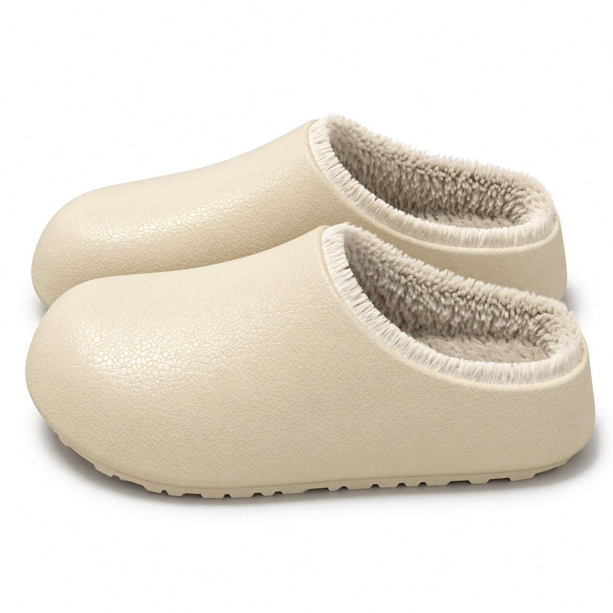 Warm Fleece-Lined Clogs
