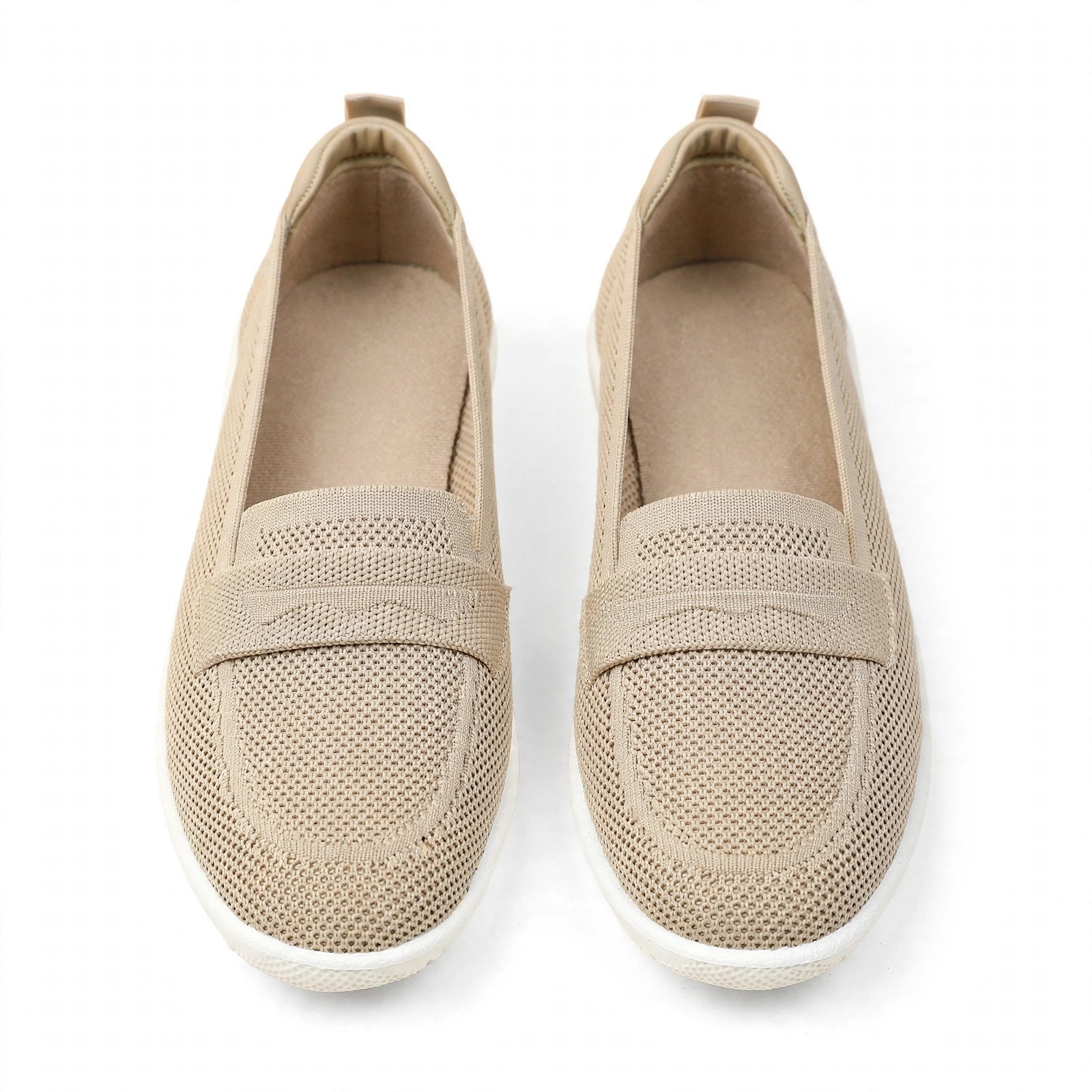 Camille Leather Moccasin Loafers