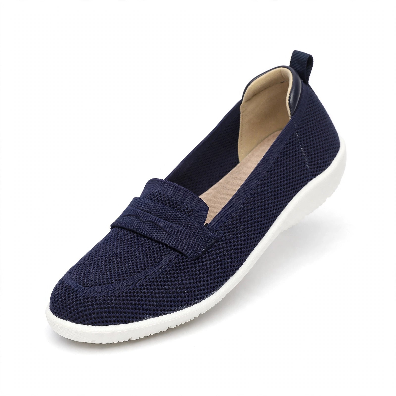 Camille Leather Moccasin Loafers