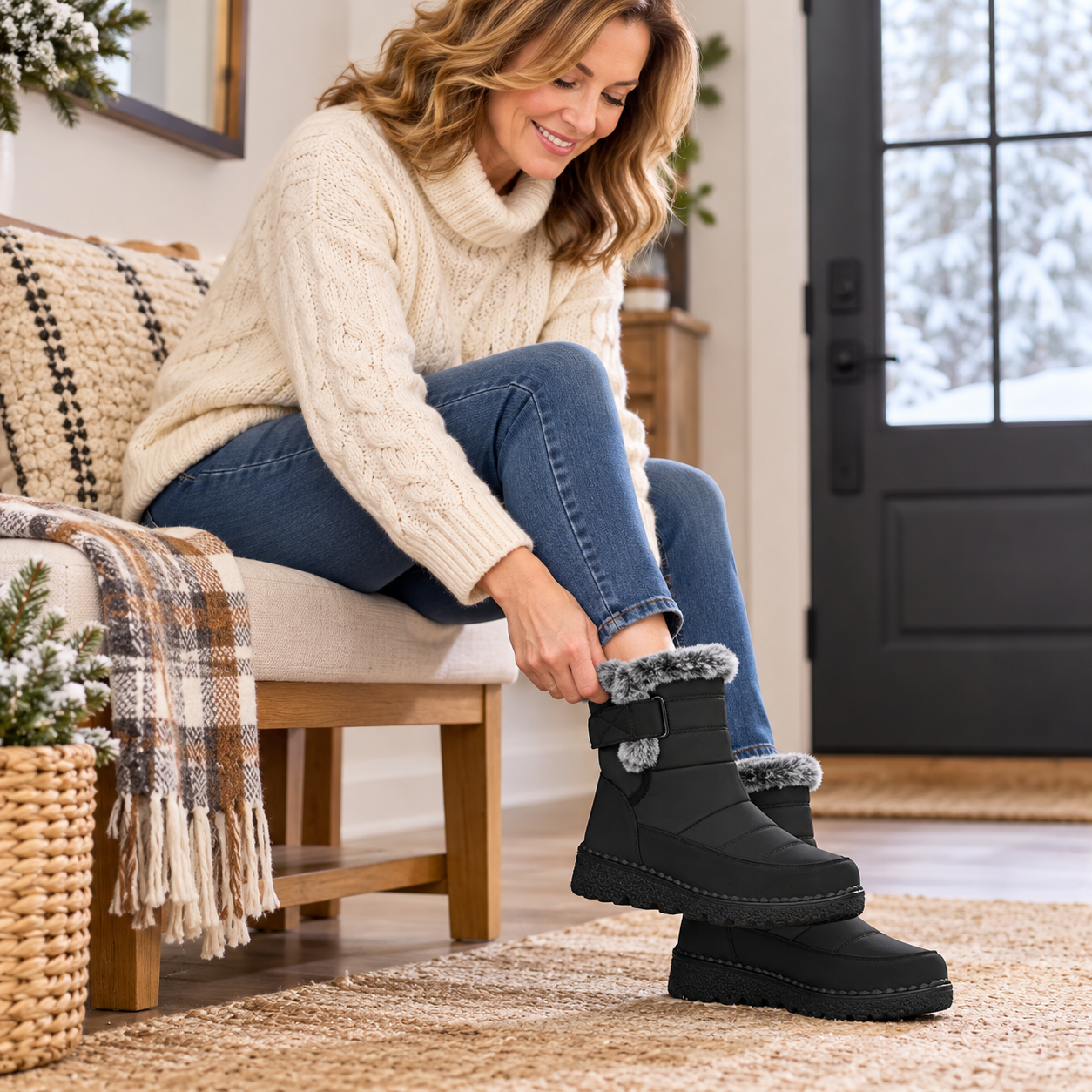 Warm & Dry Waterproof Winter Boots