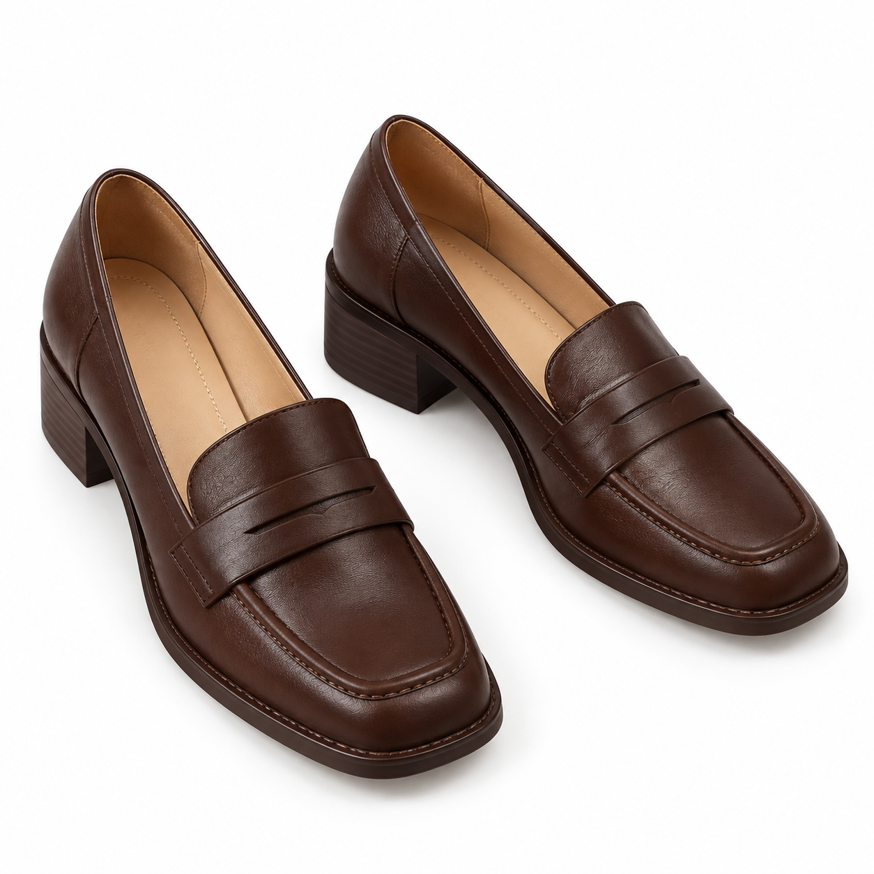 British-Style Soft-Sole Leather Loafers