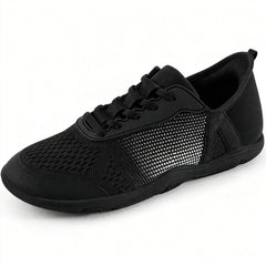 Sienna Retro Stripe Gum-Sole Sneakers