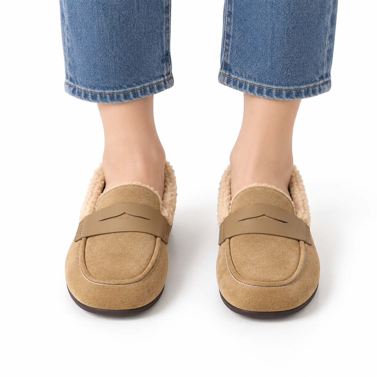 Women’s Plush-Lined Penny Loafers