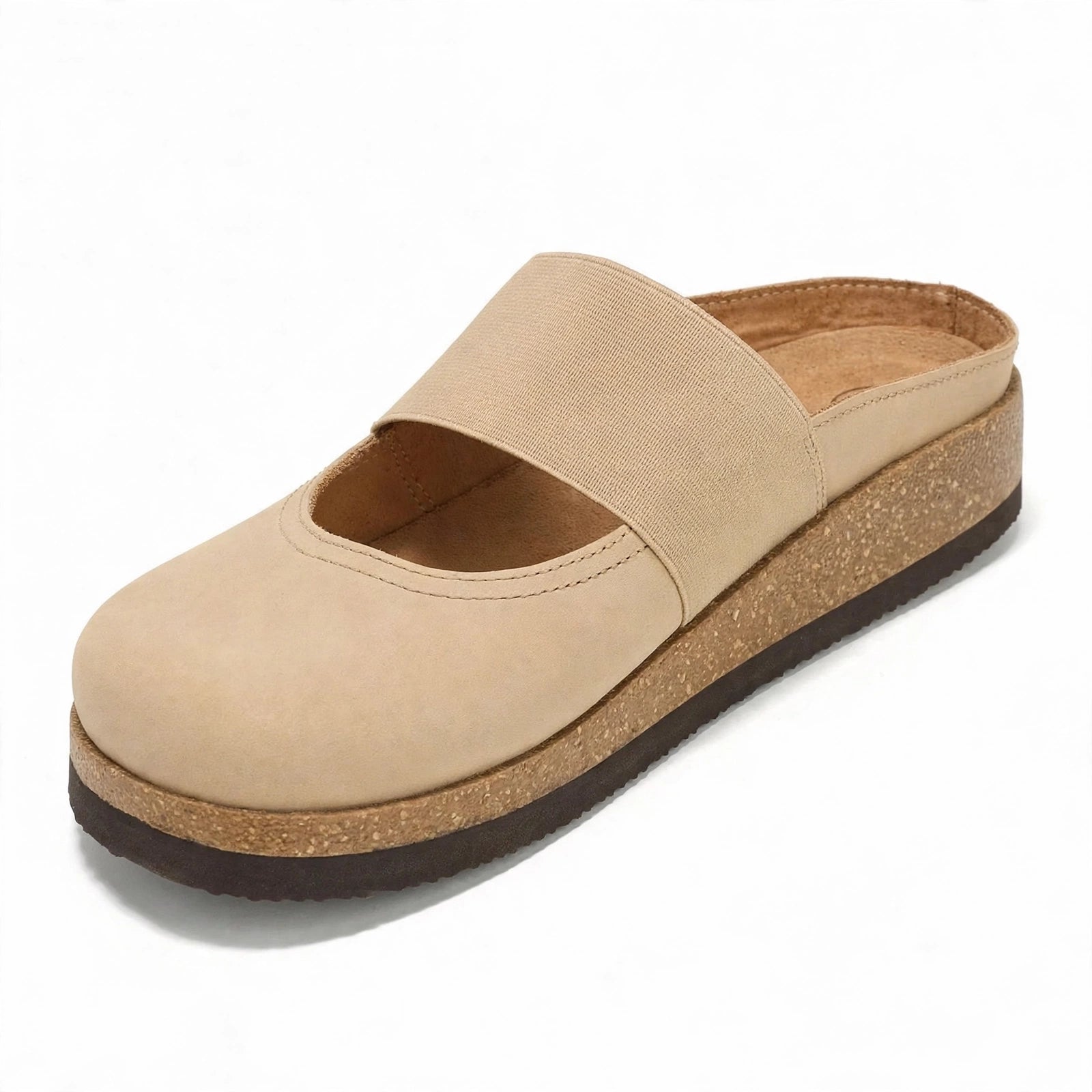 Plush Double-Band Slide Slippers