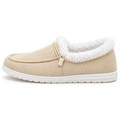 Fleece-Lined Moccasin Loafers