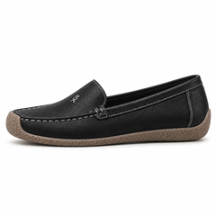 Cushioned Suede-Look Loafers