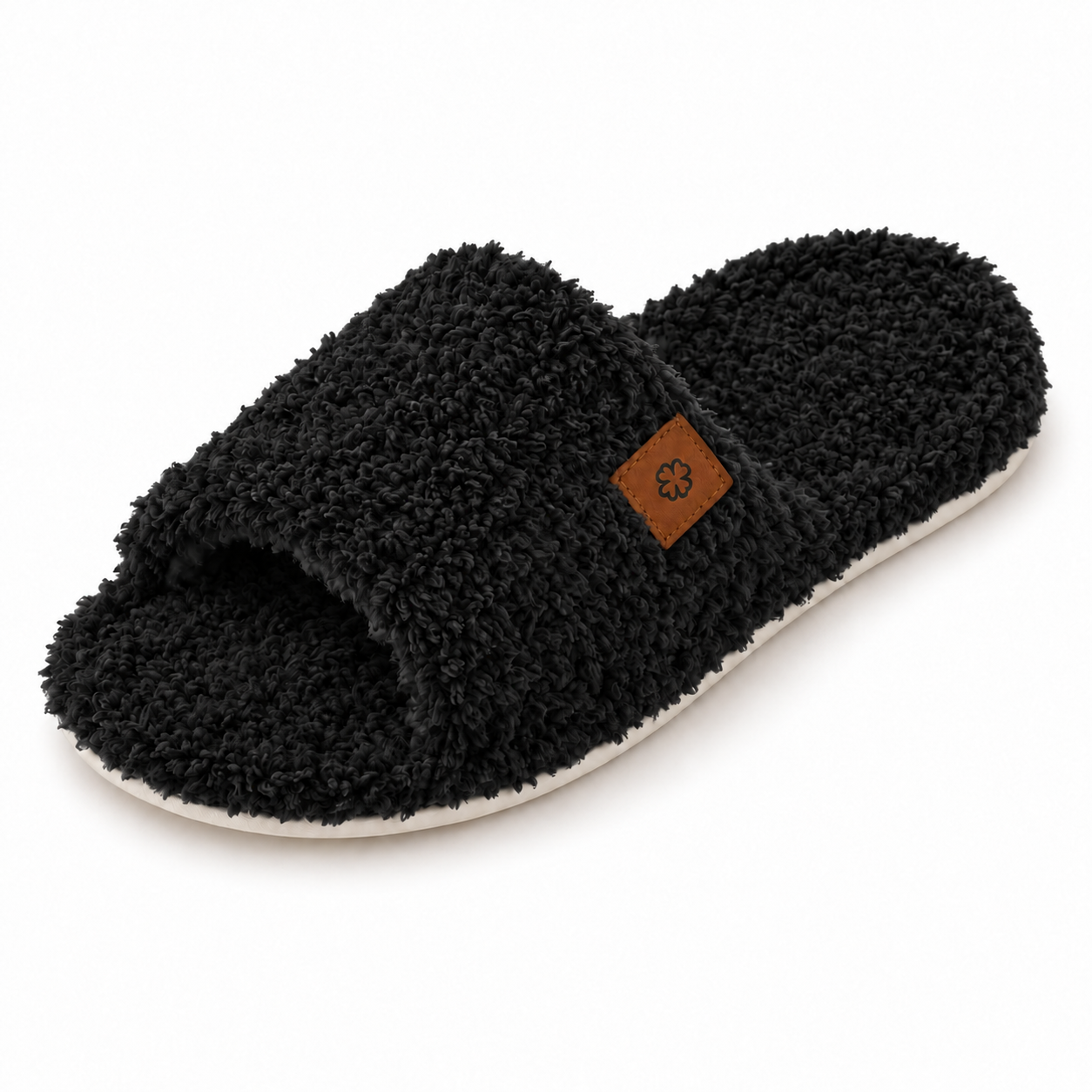 Teddy Fleece House Slides