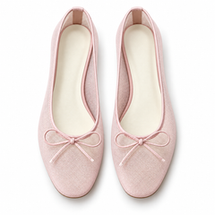 Sheer Mesh Ballet Flats