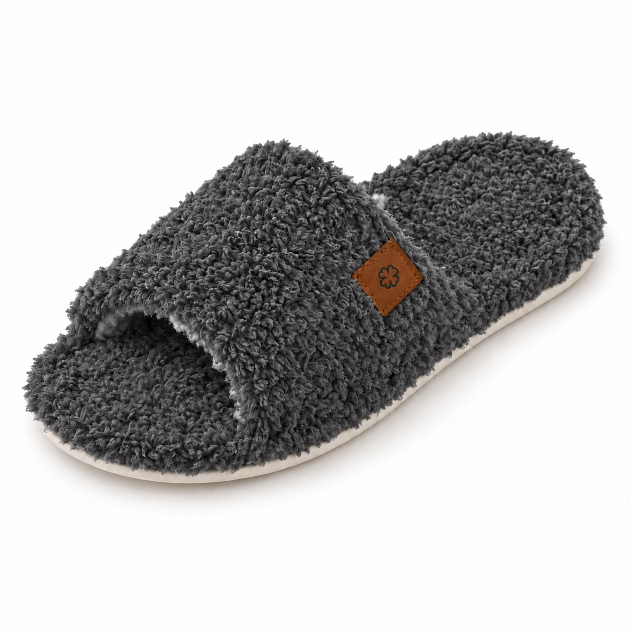 Teddy Fleece House Slides